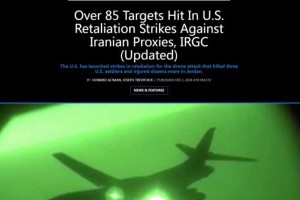 美军突然开战，大批轰炸机密集轰炸两国85个目标，伊朗损失惨重